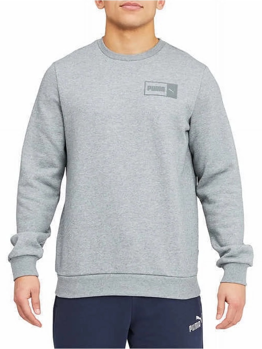 PUMA Mens Side by Side Crew Neck Sweatshirt XXL